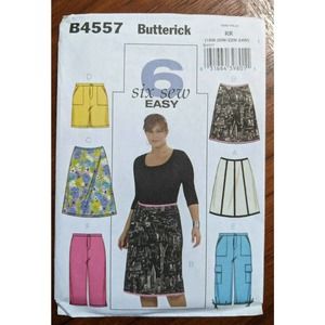 Butterick 4557 Skirt Sewing Pattern Sizes 18W-24W NEW